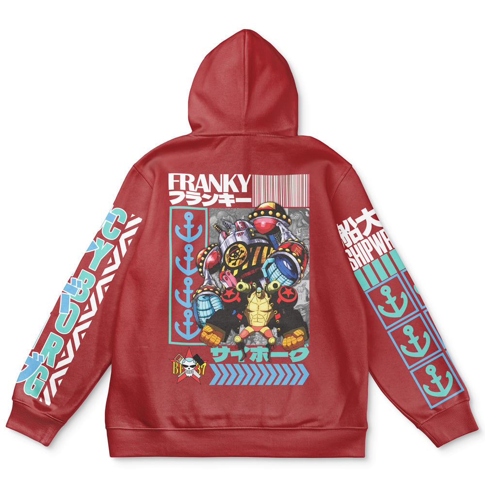 Morukai "Franky Cutty Flam" One Piece Streetwear Hoodie