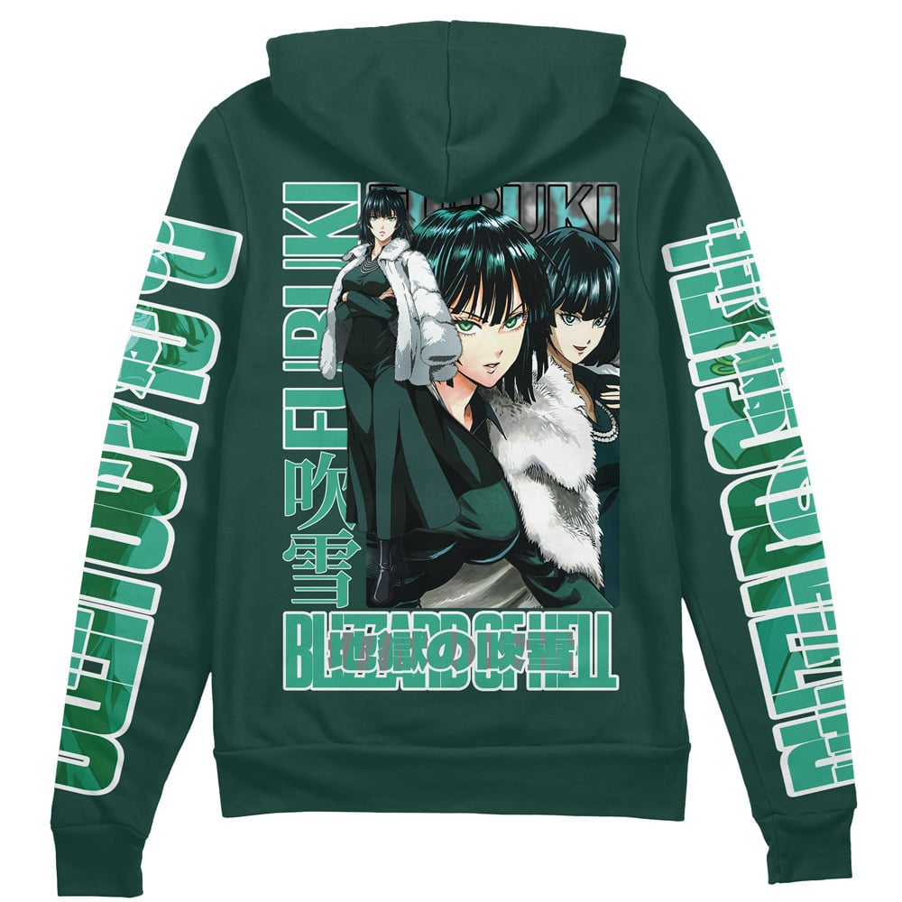 Morukai "Fubuki One Punch Man Streetwear Zip Hoodie Jacket