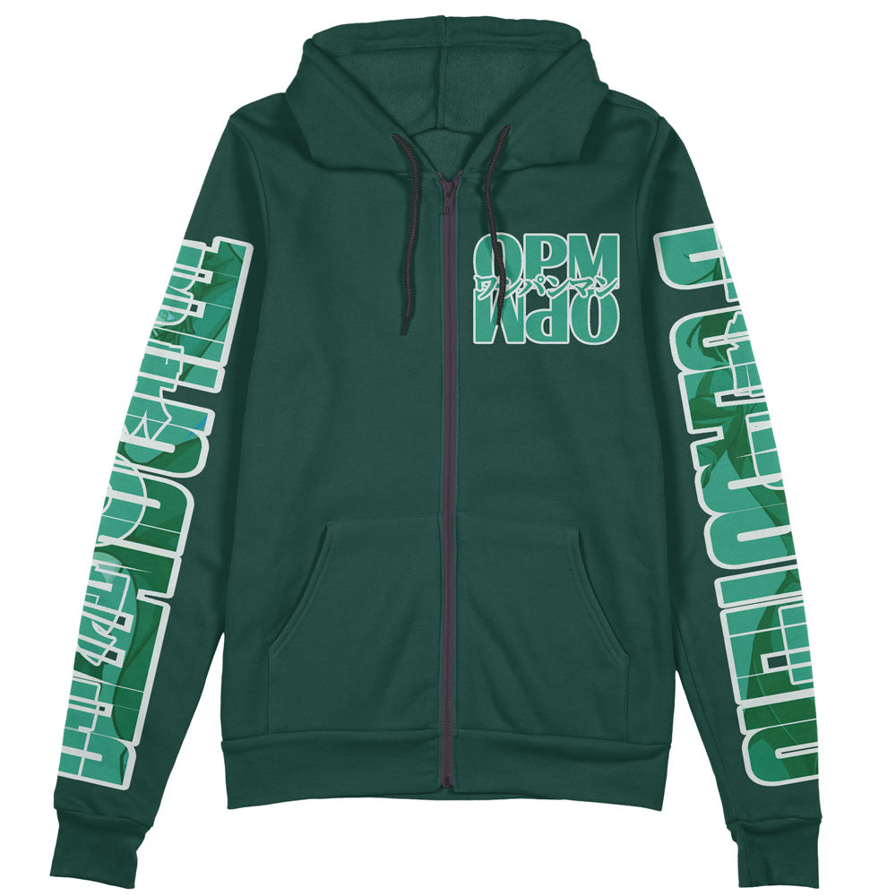 Morukai "Fubuki One Punch Man Streetwear Zip Hoodie Jacket