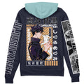Morukai "Megumi Fushiguro Jujutsu Kaisen Streetwear Zip Hoodie Jacket