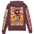 Morukai "Gaara Naruto Shippuden Streetwear Zip Hoodie Jacket