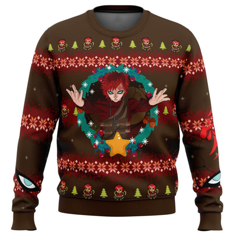 Morukai "Gaara Naruto Ugly Sweater