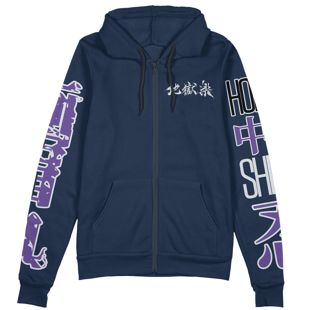 Morukai "Gabimaru the Hollow" Hell's Paradise: Jigokuraku Streetwear Zip Hoodie Jacket