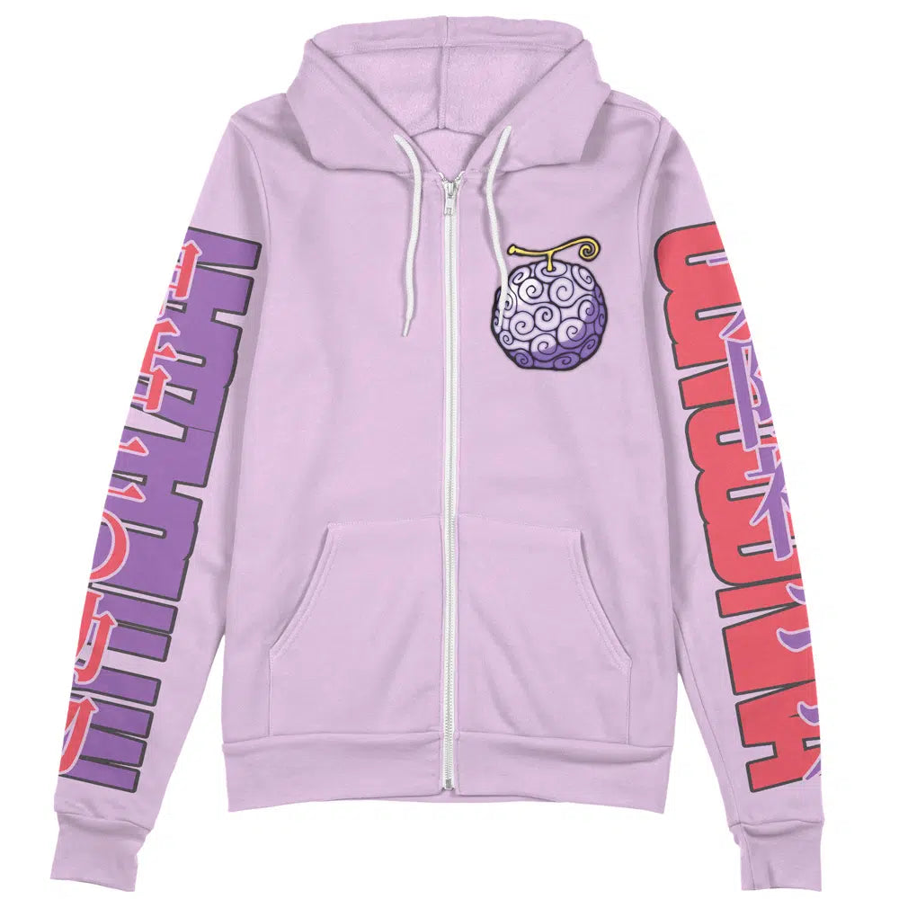 Morukai "Gear 5th Luffy V2 One Piece Streetwear Zip Hoodie Jacket