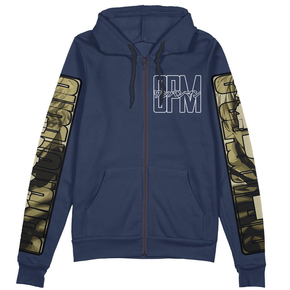 Morukai "Genos One Punch Man Streetwear Zip Hoodie Jacket