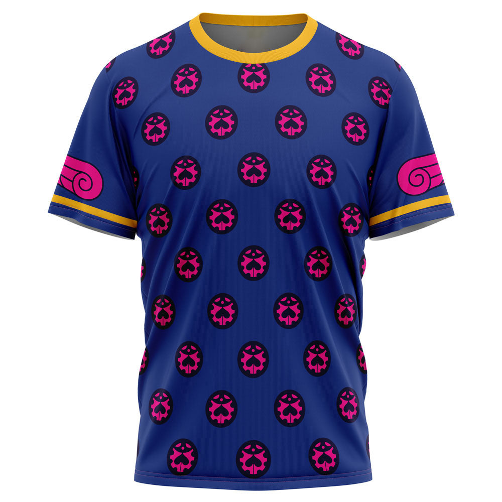 Morukai "Giorno Giovanna" Jojo's Bizarre Adventure AOP T-Shirt V1