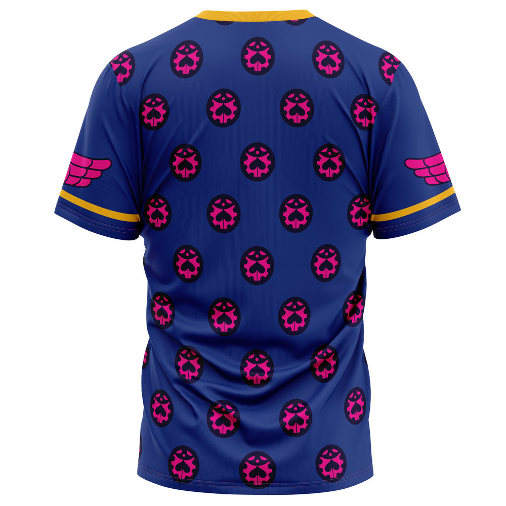 Morukai "Giorno Giovanna" Jojo's Bizarre Adventure AOP T-Shirt V1