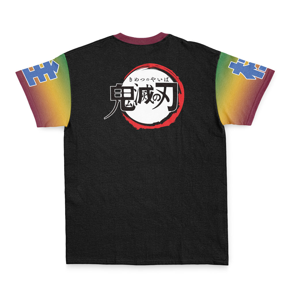 Morukai "Giyu Tomioka Water Breathing" Demon Slayer: Kimetsu no Yaiba Streetwear T-Shirt