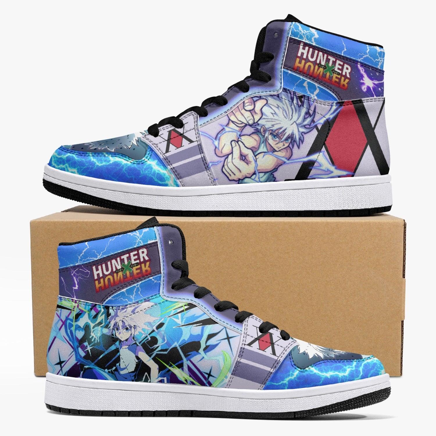 Morukai "Godspeed Killua Hunter X Hunter Mid 1 Basketball Shoes