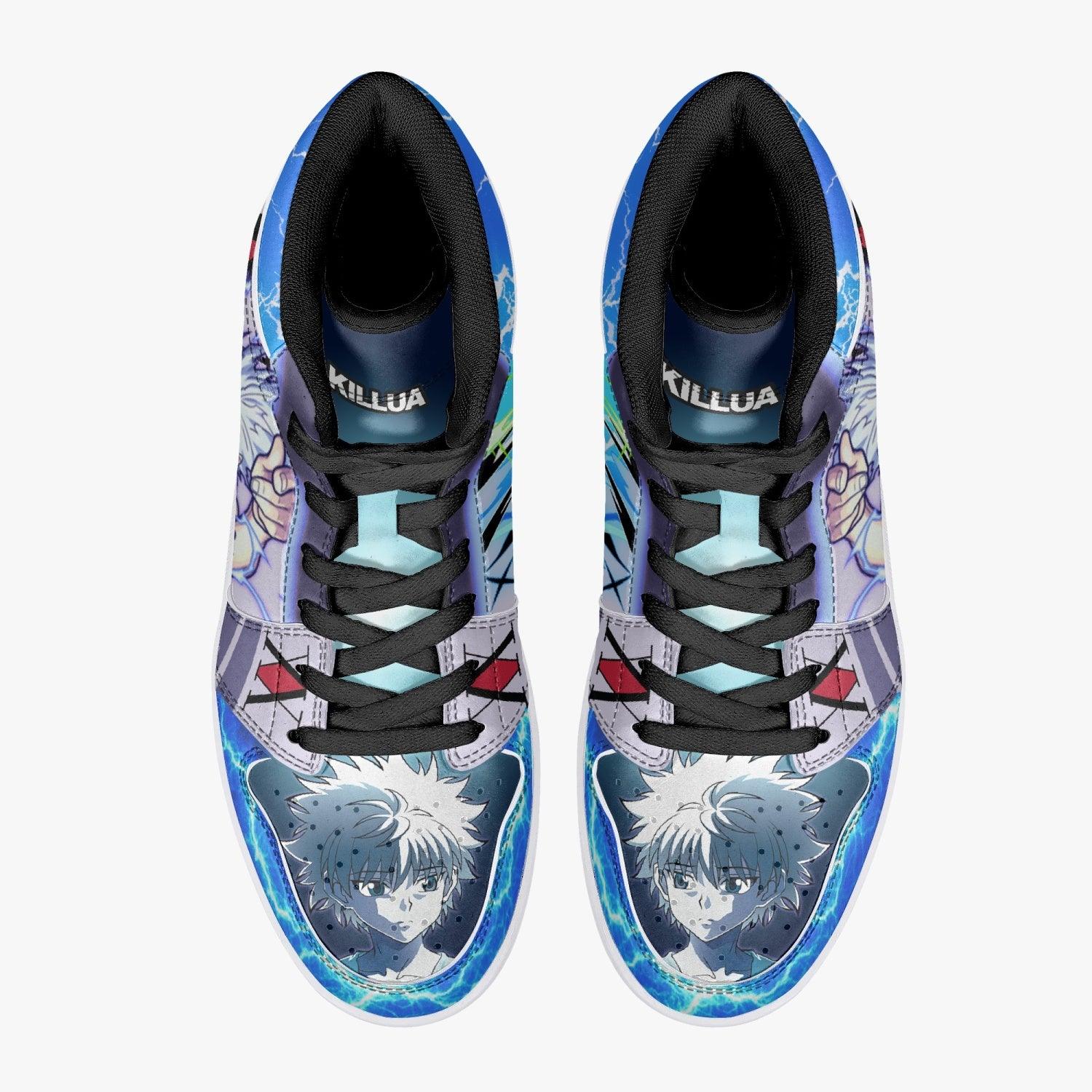 Morukai "Godspeed Killua Hunter X Hunter Mid 1 Basketball Shoes