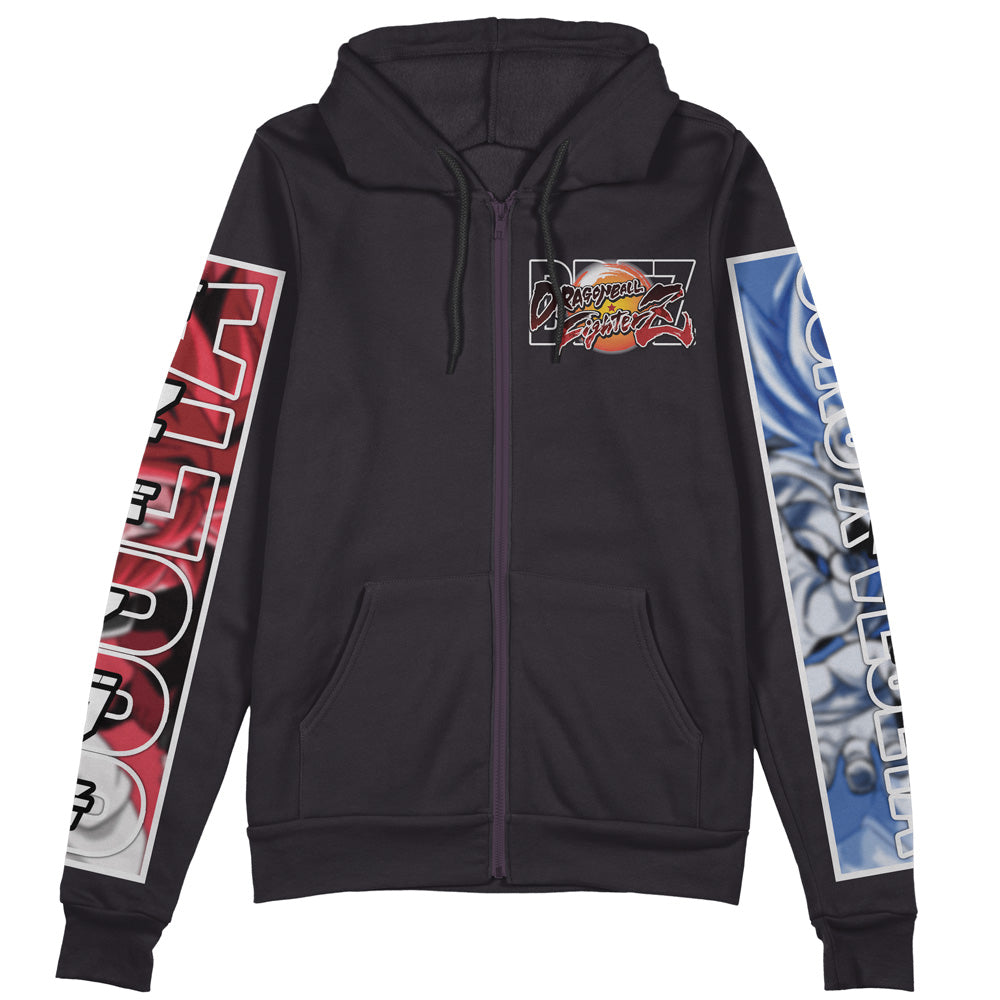 Morukai "Gogeta Dragon Ball Fighterz Streetwear Zip Hoodie Jacket
