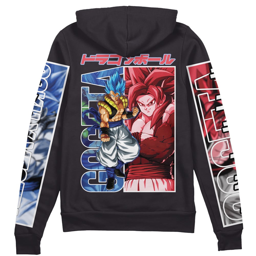 Morukai "Gogeta Dragon Ball Fighterz Streetwear Zip Hoodie Jacket