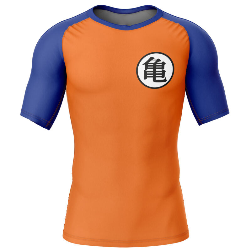 Morukai "Goku Dragon Ball Z Short Sleeve Rash Guard Compression Shirt