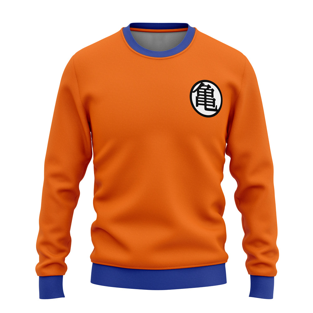Morukai "Son Goku Kai in Kanji" Dragon Ball AOP Sweatshirt