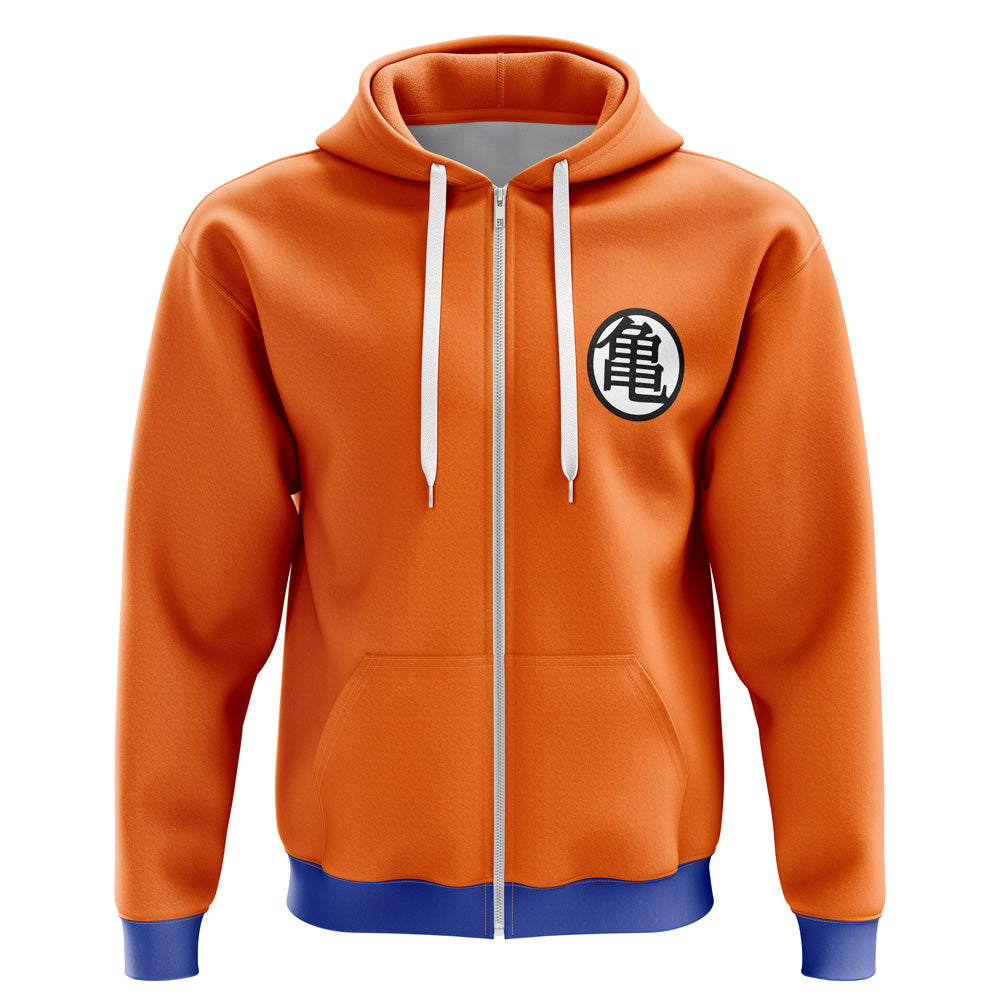 Morukai "Goku Kame Kai Dragon Ball Z Streetwear Zip Hoodie Jacket