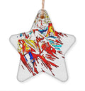 Morukai "Goku Super Saiyan Dragonball Ornament Anime Ornaments