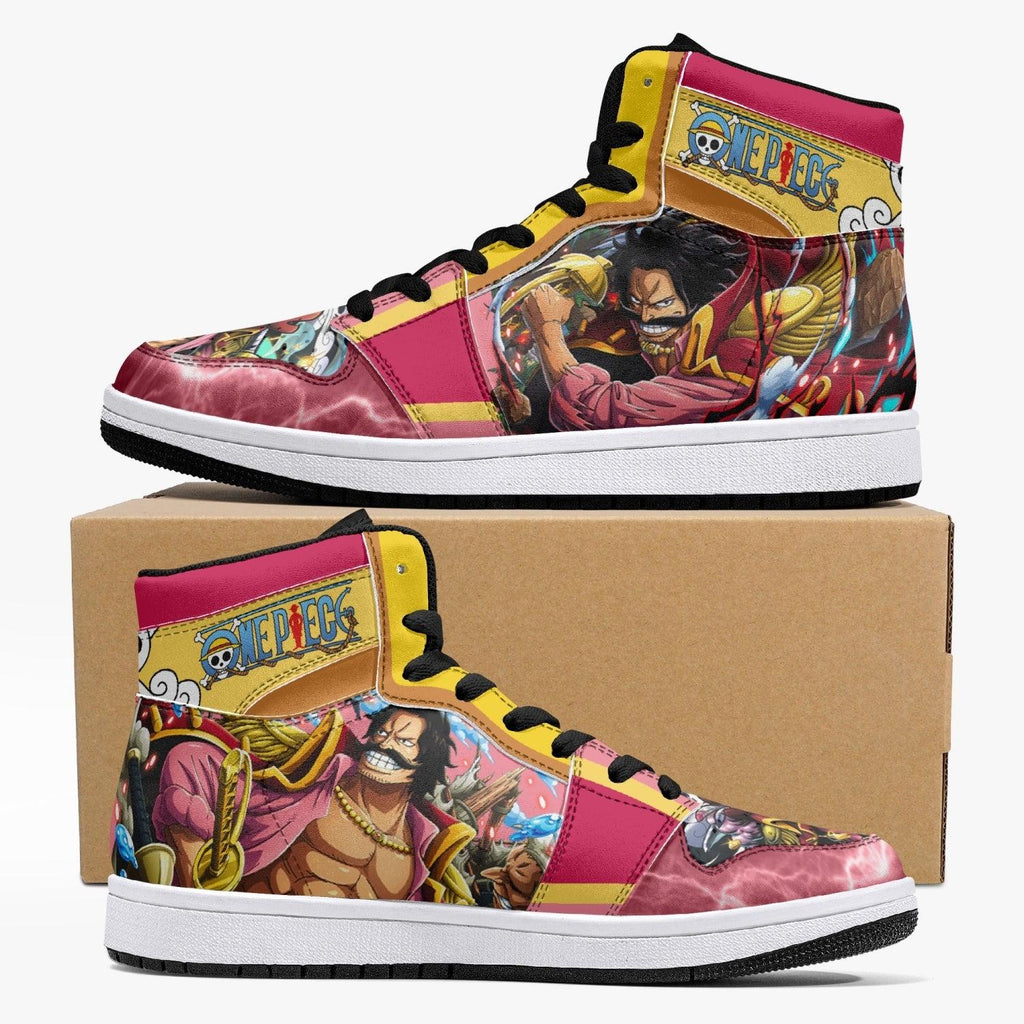 Morukai "Gol D. Roger One Piece Mid 1 Basketball Shoes