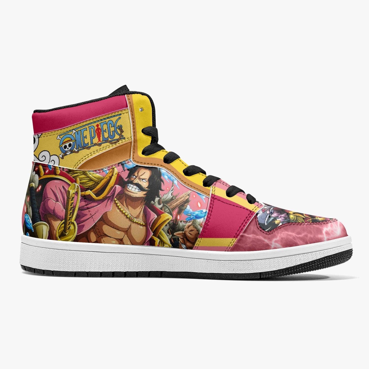 Morukai "Gol D. Roger One Piece Mid 1 Basketball Shoes