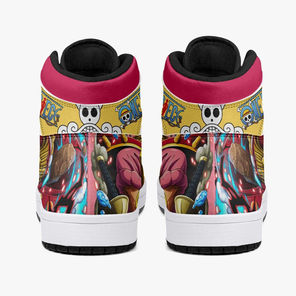 Morukai "Gol D. Roger One Piece Mid 1 Basketball Shoes
