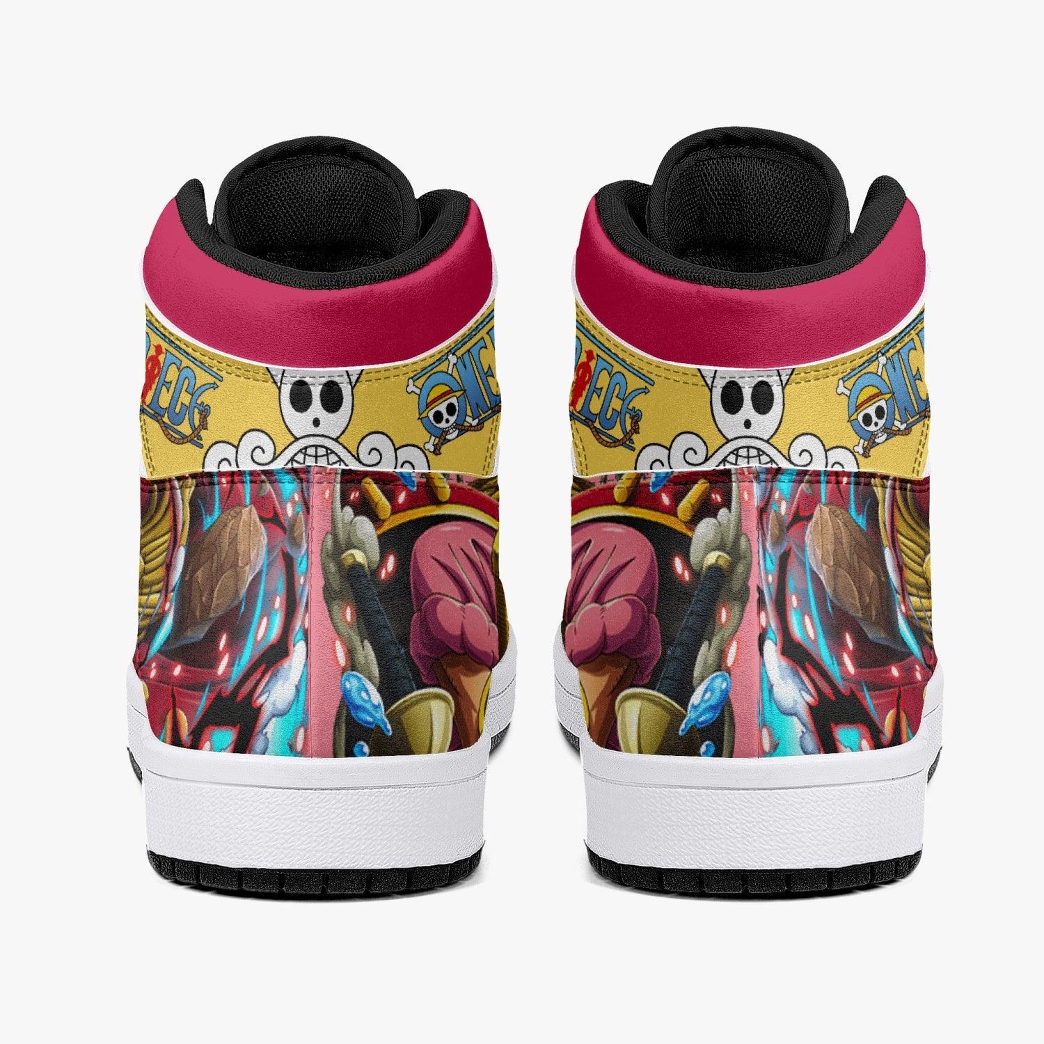 Morukai "Gol D. Roger One Piece Mid 1 Basketball Shoes