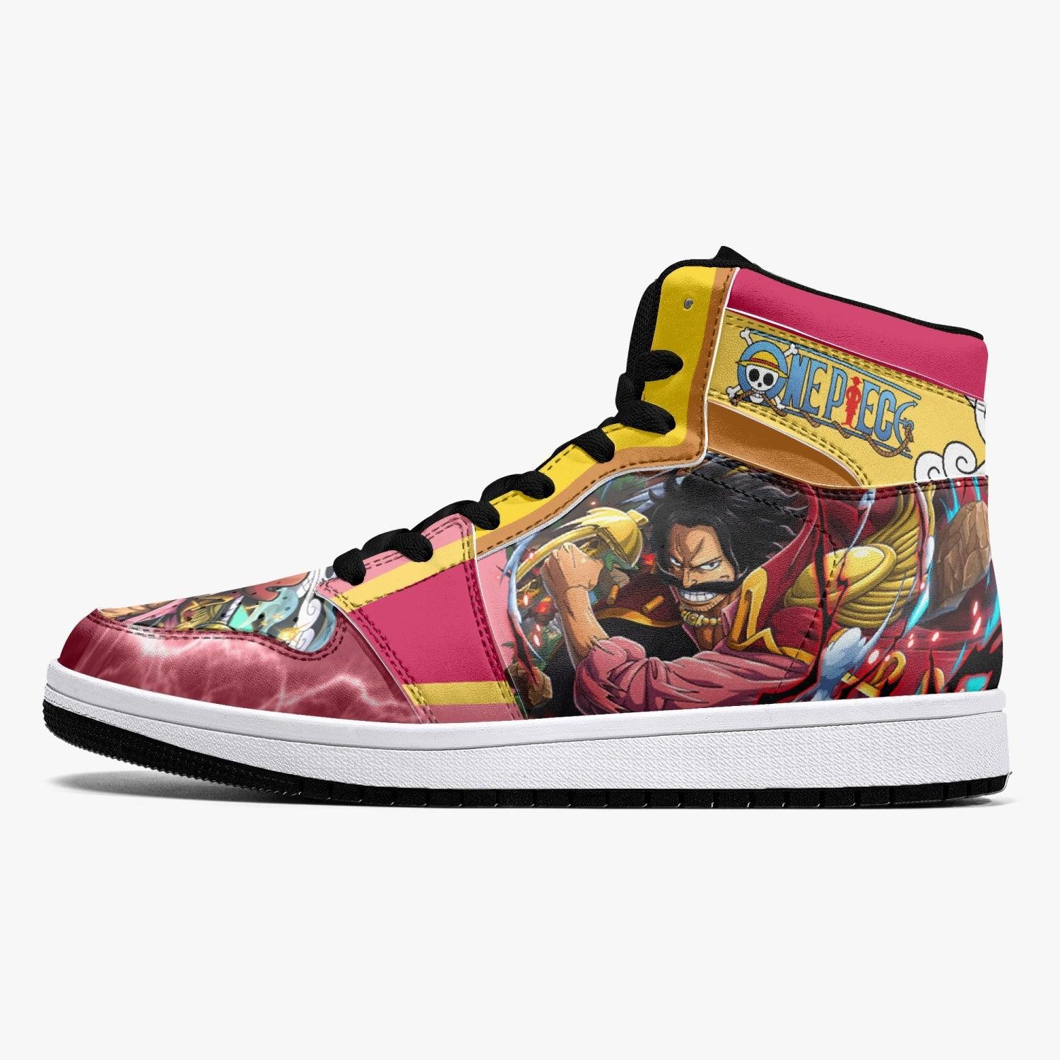 Morukai "Gol D. Roger One Piece Mid 1 Basketball Shoes