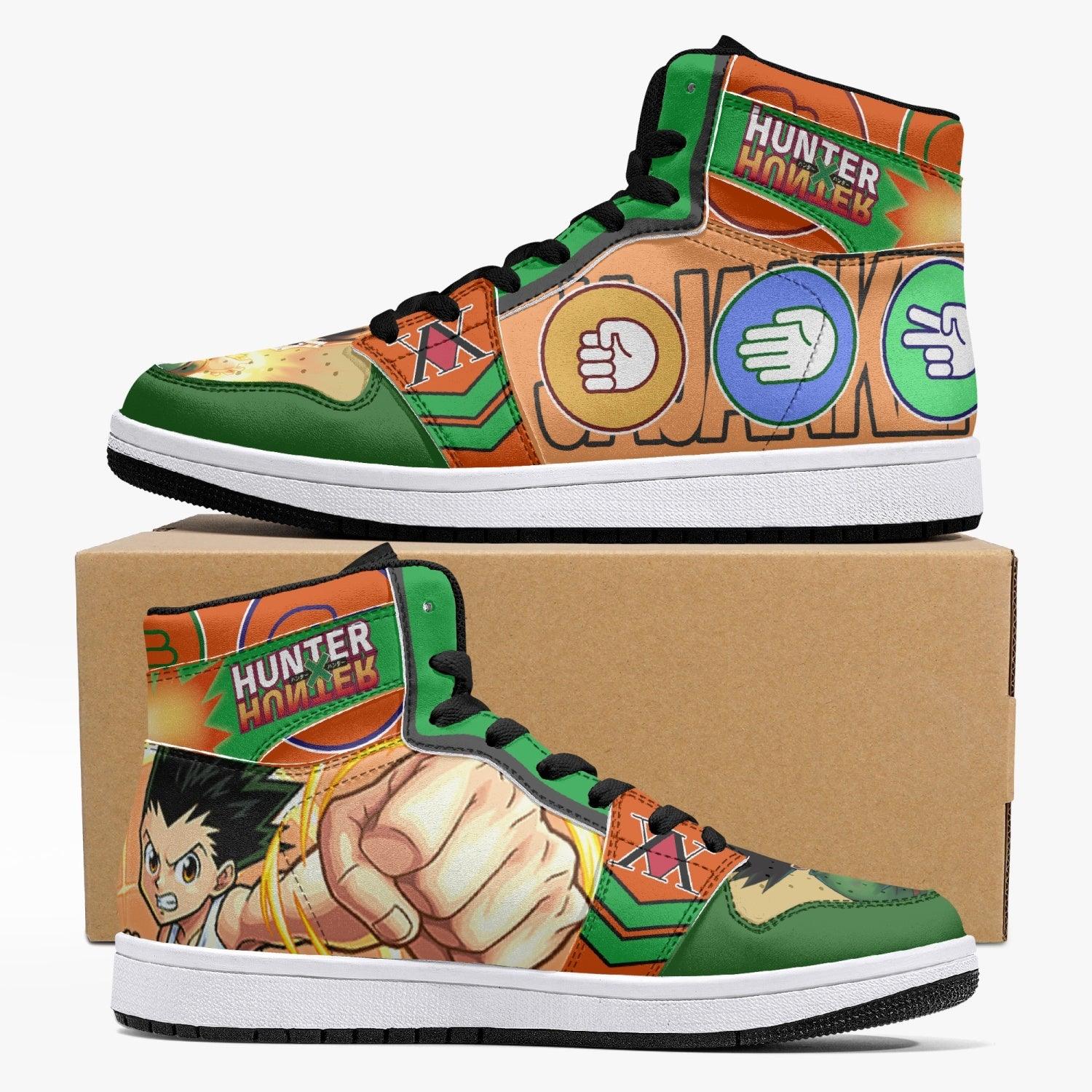 Morukai "Gon Jajanken Hunter X Hunter Mid 1 Basketball Shoes