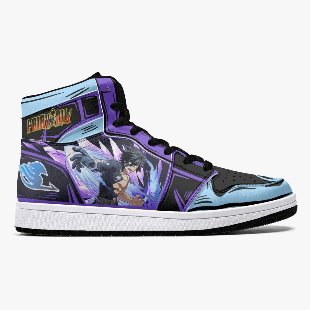Morukai "Gray Fullbuster Fairy Tail Mid 1 Basketball Shoes