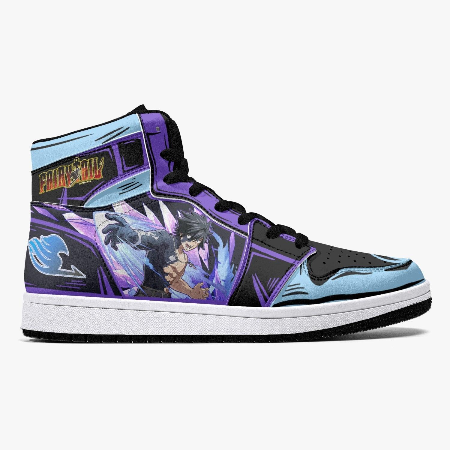 Morukai "Gray Fullbuster Fairy Tail Mid 1 Basketball Shoes