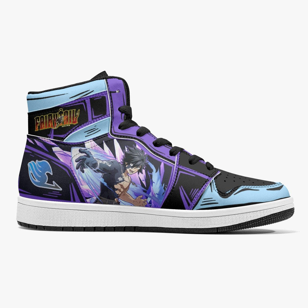 Morukai "Gray Fullbuster Fairy Tail Mid 1 Basketball Shoes