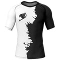 Morukai "Gray Fullbuster Fairy Tail Short Sleeve Rash Guard Compression Shirt