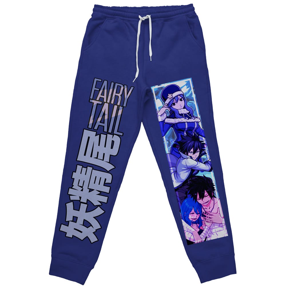 Morukai "Gruvia Fairy Tail Streetwear Sweatpants