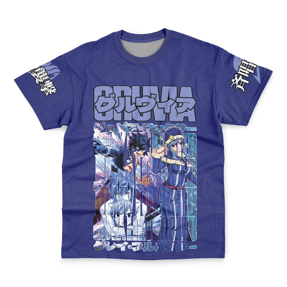 Morukai "Gruvia Fairy Tail Streetwear T-Shirt