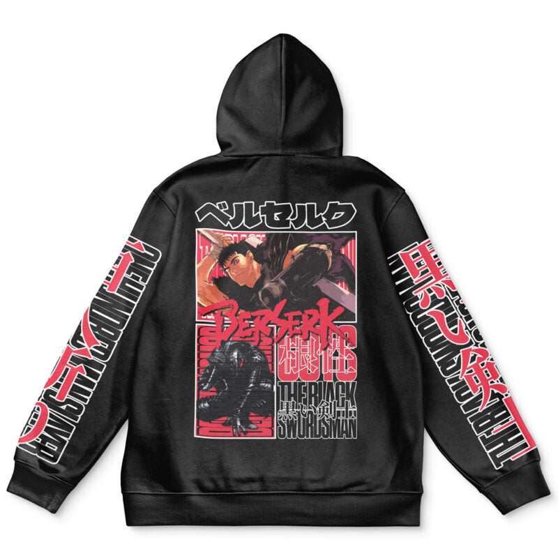 Morukai "Guts Black Swordsman" Berserk Streetwear Hoodie