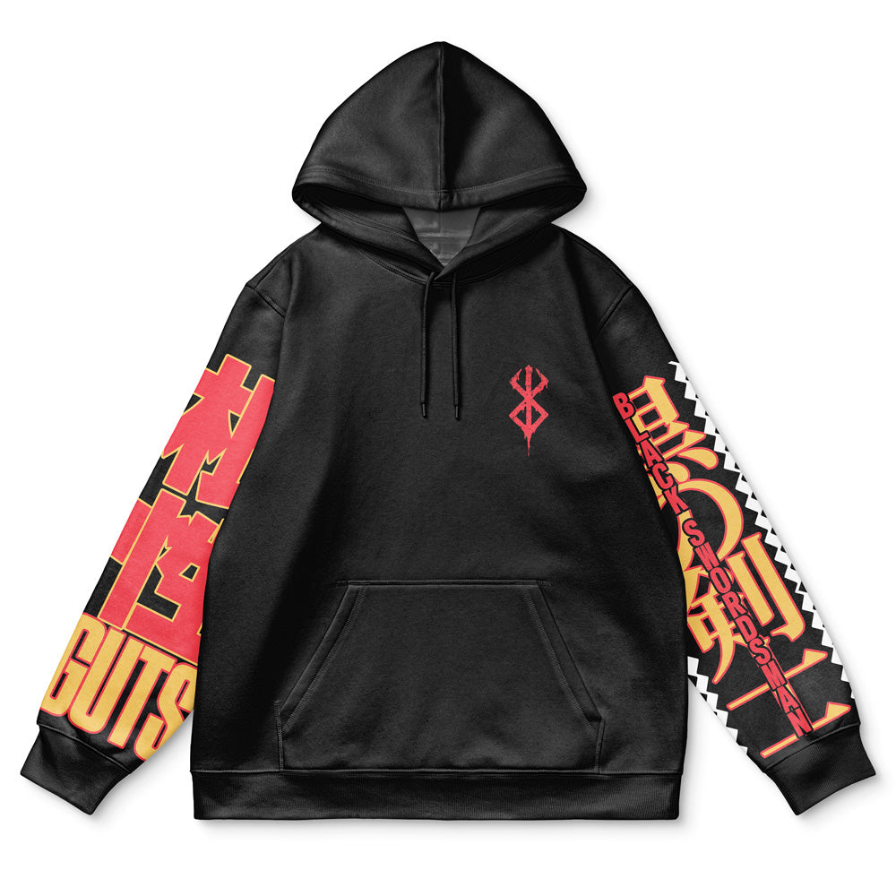 Morukai "Guts Black Swordsman" Berserk Streetwear Hoodie