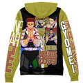 Morukai "Gyomei Himejima V2 Demon Slayer Streetwear Zip Hoodie Jacket