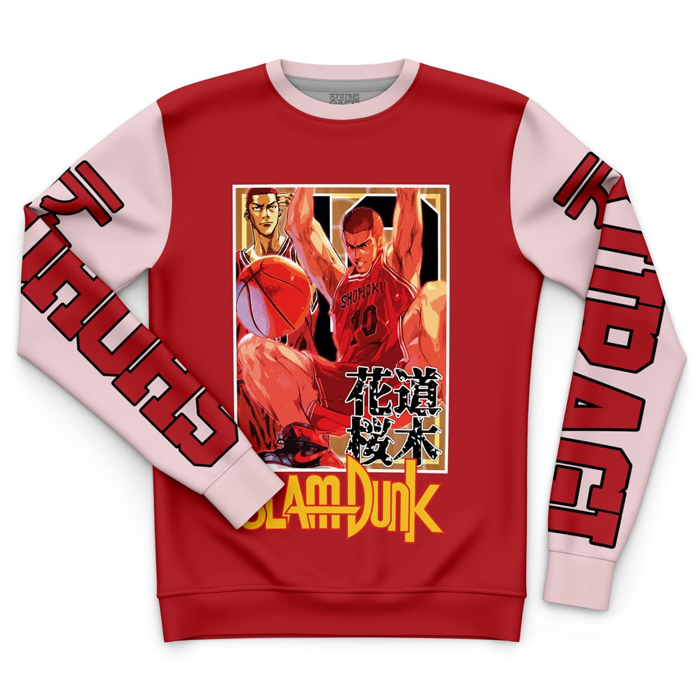 Morukai "Hanamichi Sakuragi Slam Dunk Streetwear Sweatshirt