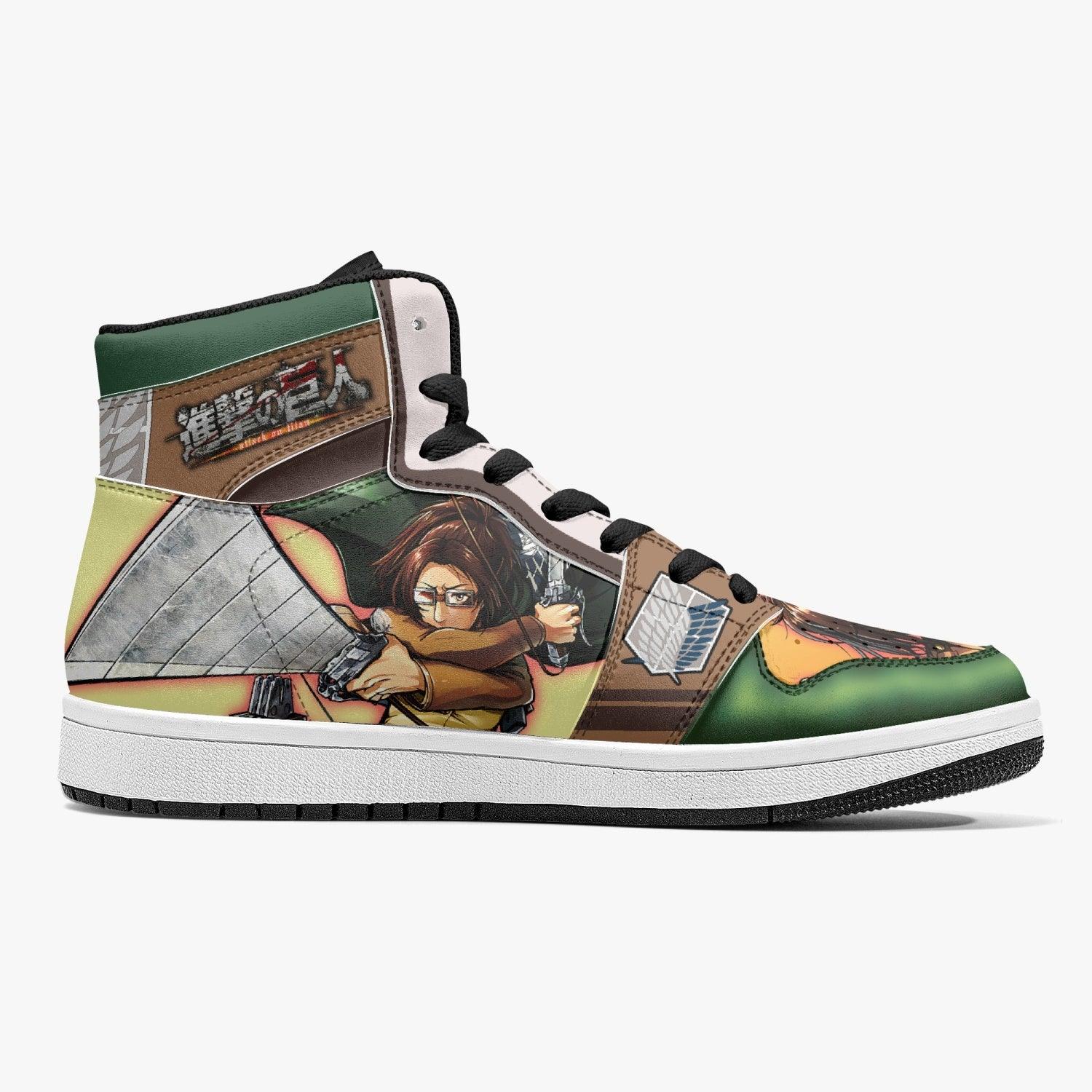 Morukai "Hange Zoe Shingeki no Kyojin Mid 1 Basketball Shoes
