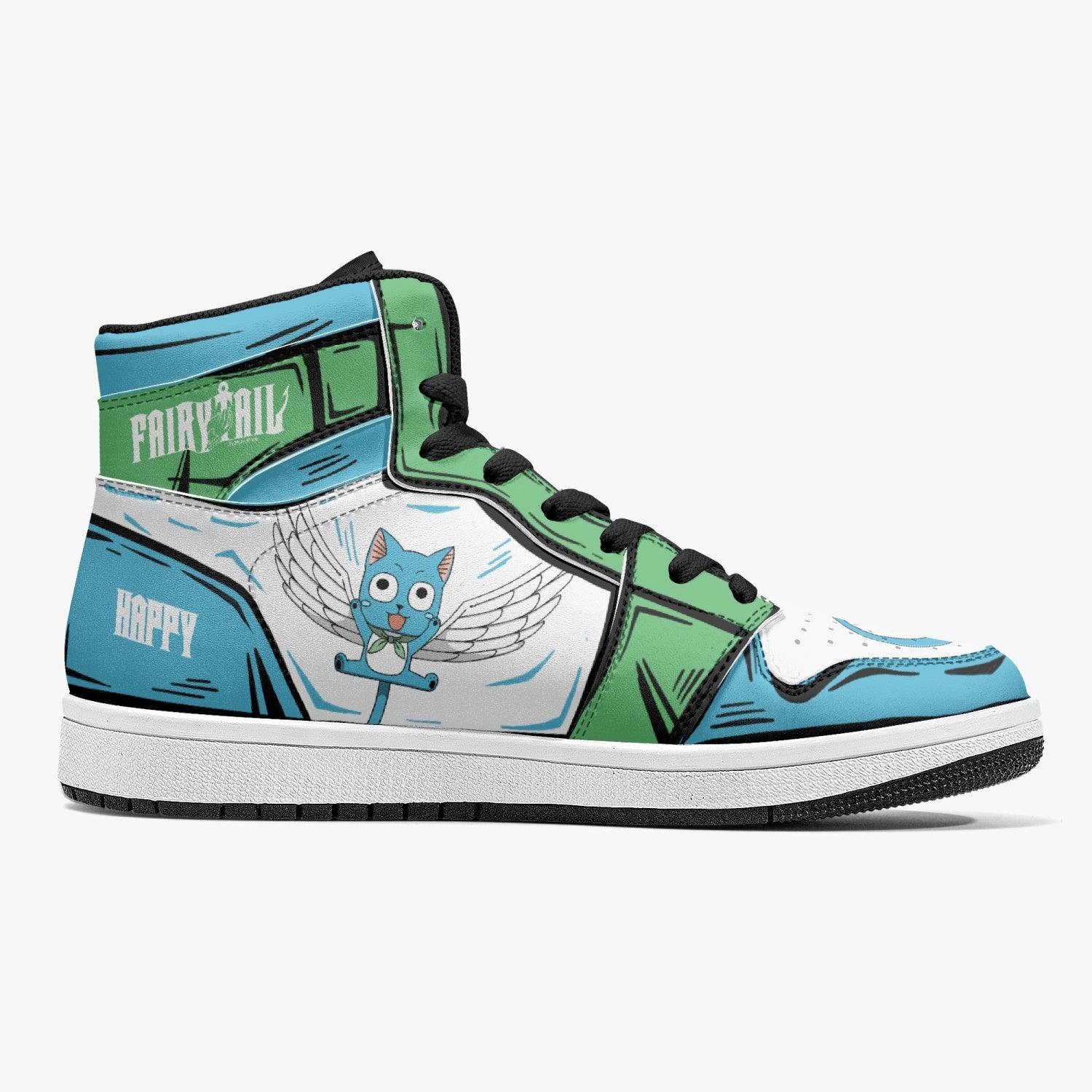 Morukai "Happy Fairy Tail Mid 1 Basketball Shoes