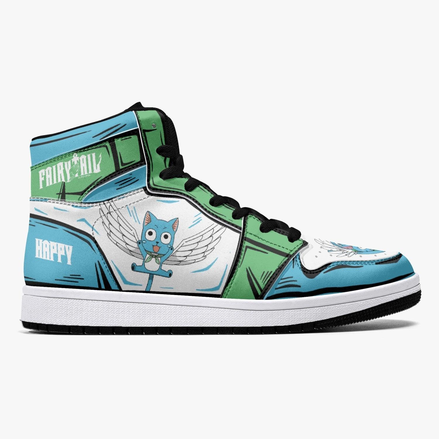 Morukai "Happy Fairy Tail Mid 1 Basketball Shoes
