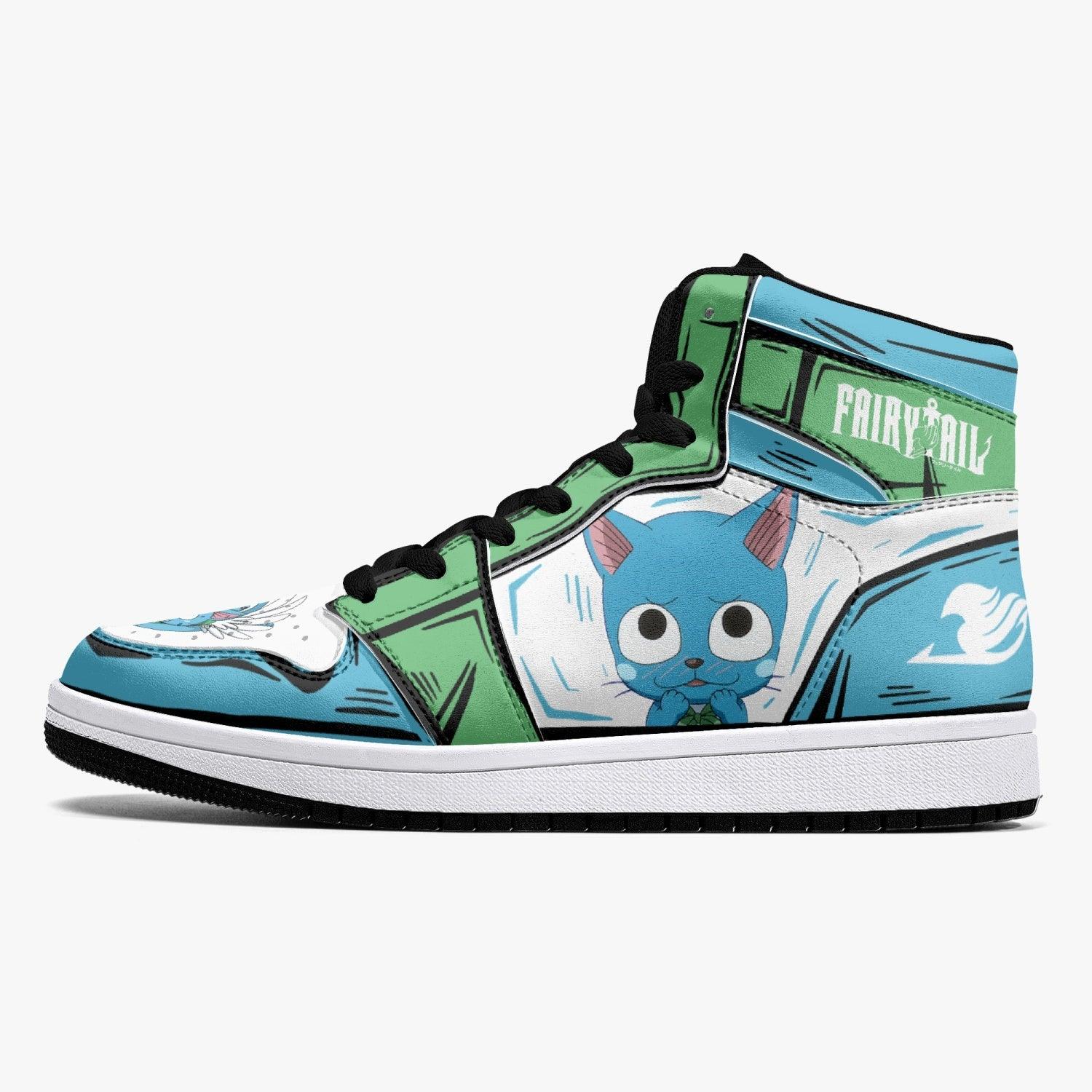 Morukai "Happy Fairy Tail Mid 1 Basketball Shoes