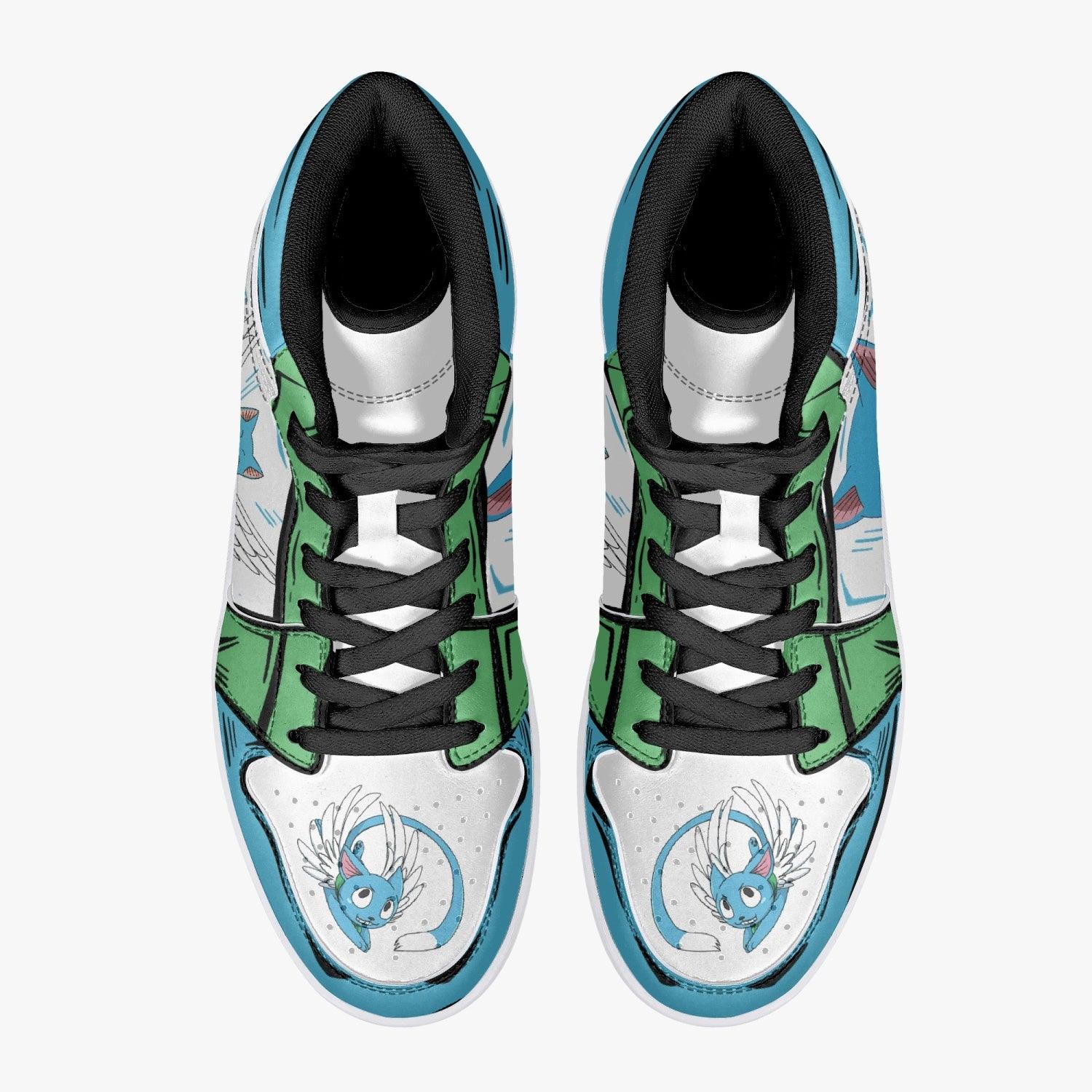 Morukai "Happy Fairy Tail Mid 1 Basketball Shoes