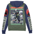 Morukai "Hatake Kakashi Naruto Shippuden Streetwear Zip Hoodie Jacket