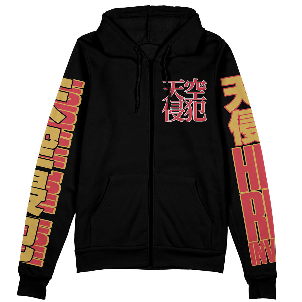 Morukai "High-Rise Invasion Streetwear Zip Hoodie Jacket