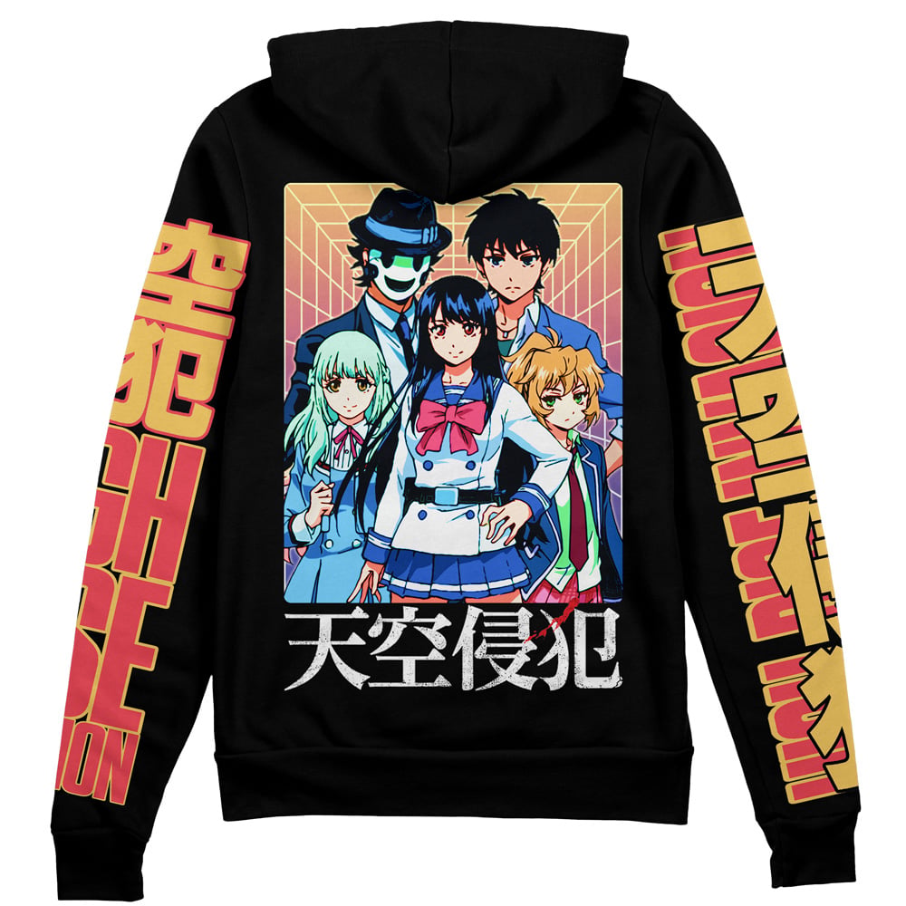 Morukai "High-Rise Invasion Streetwear Zip Hoodie Jacket