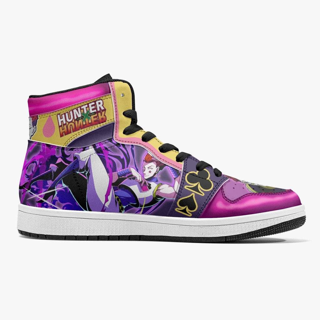 Morukai "Hisoka Bungee Gum Hunter X Hunter Mid 1 Basketball Shoes