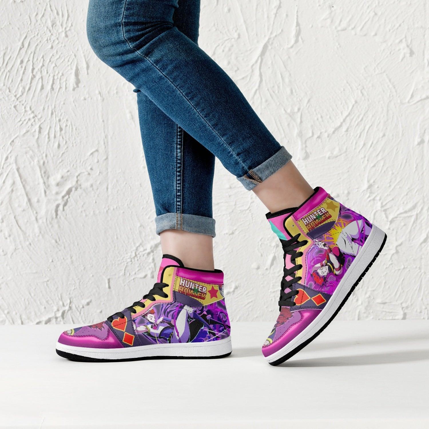 Morukai "Hisoka Bungee Gum Hunter X Hunter Mid 1 Basketball Shoes