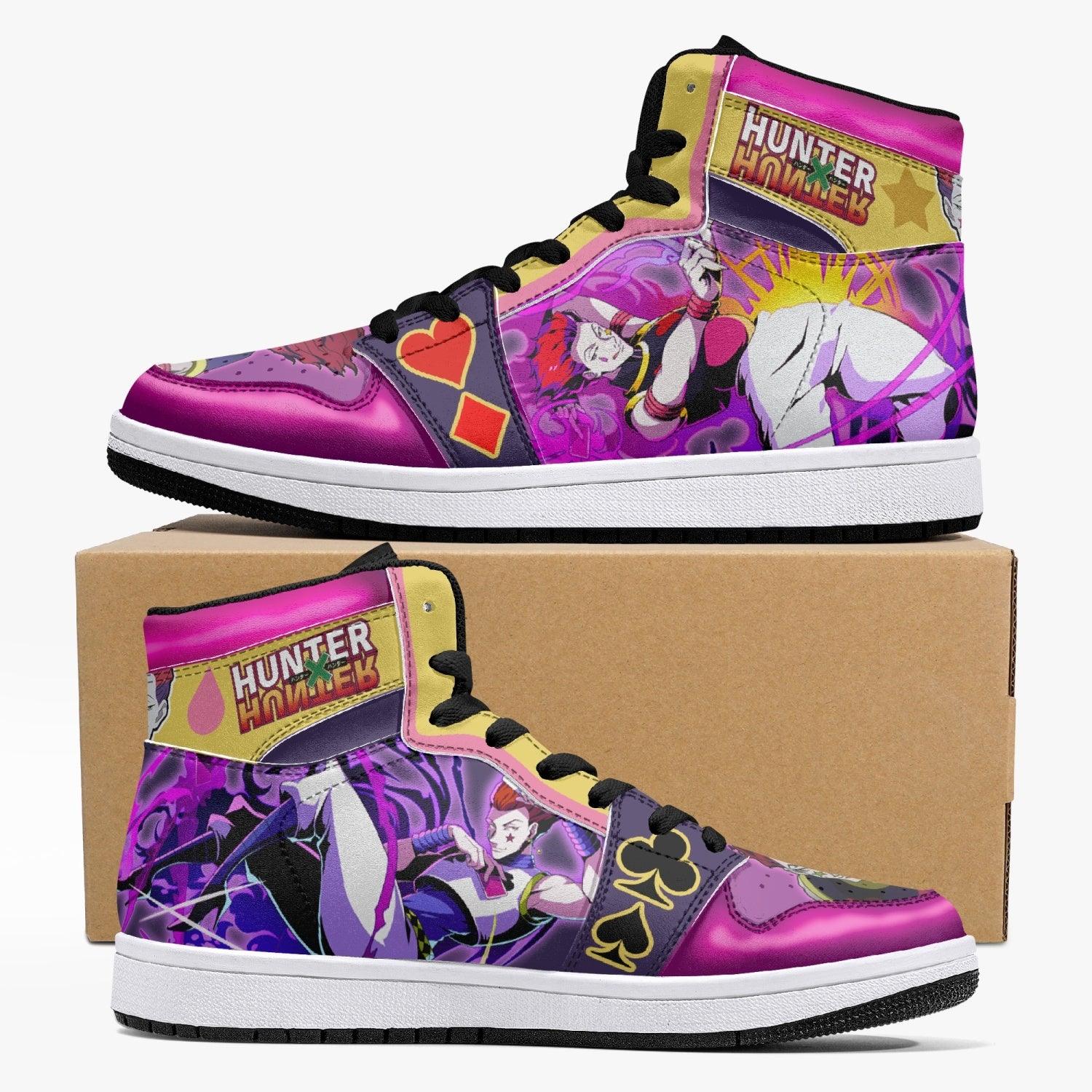 Morukai "Hisoka Bungee Gum Hunter X Hunter Mid 1 Basketball Shoes