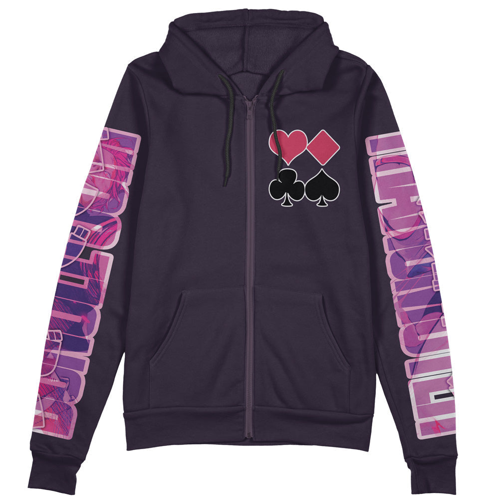 Morukai "Hisoka Morow" Hunter x Hunter Streetwear Zip Hoodie Jacket
