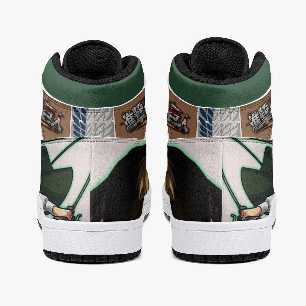 Morukai "Historia Reiss Attack on Titan Mid 1 Basketball Shoes