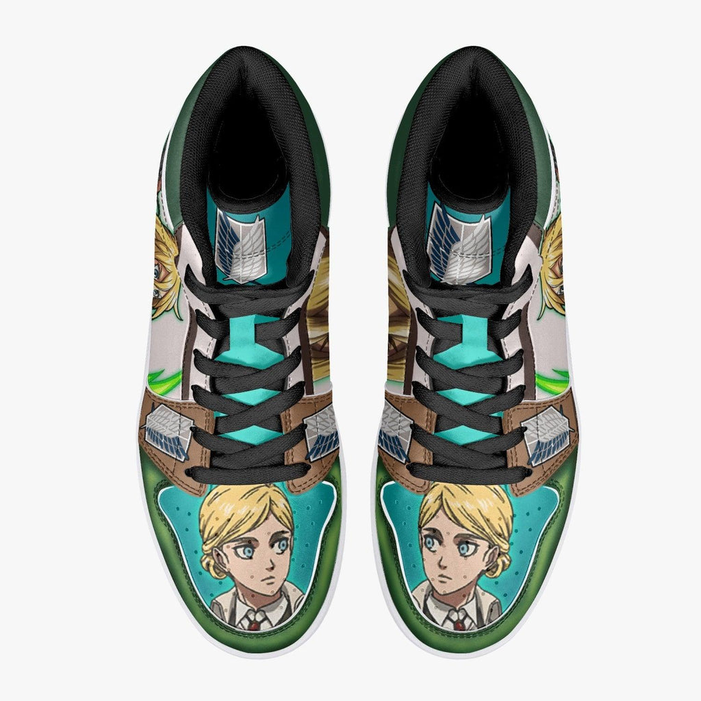 Morukai "Historia Reiss Attack on Titan Mid 1 Basketball Shoes